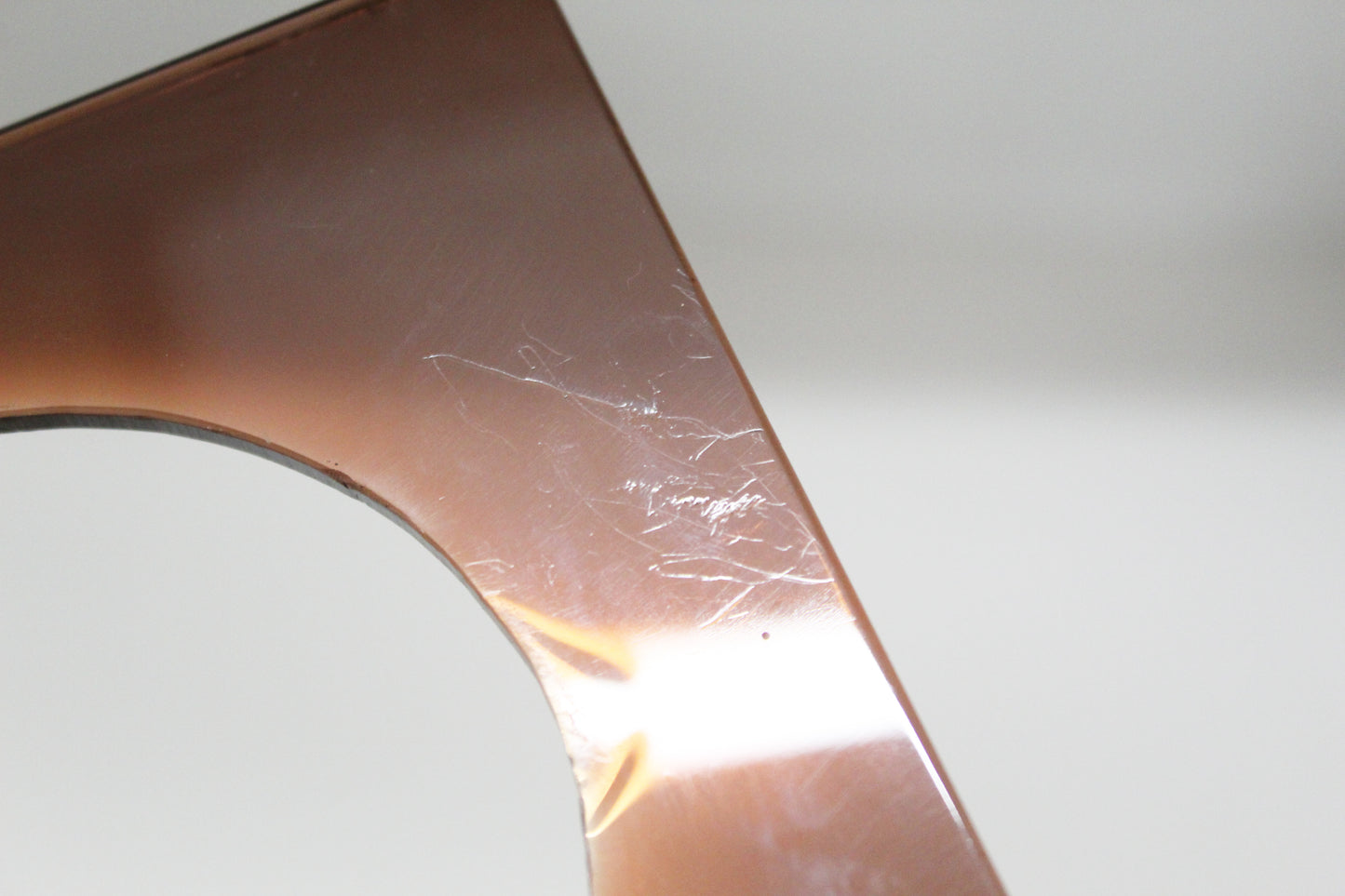 Acrylic flush-mount or wall lamp by Jocelyne Trocmé for Galerie Oxar – Model 'Disco'