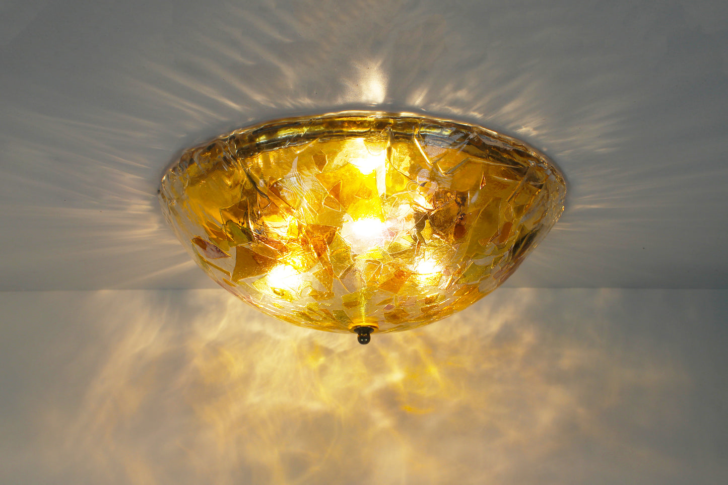 Large ceiling lamp in Murano glass by La Murrina