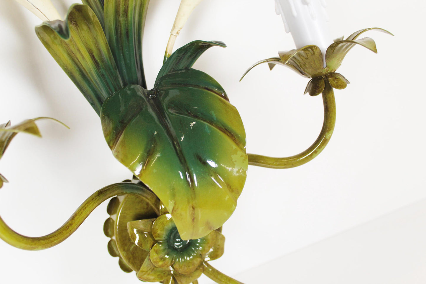 Large Italian 'Callas' wall lamp by Hans Kogl
