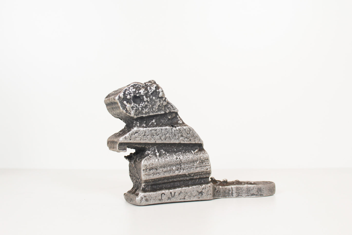 Brutalist aluminium sculpture by Willy Ceysens, Belgium, 1970s