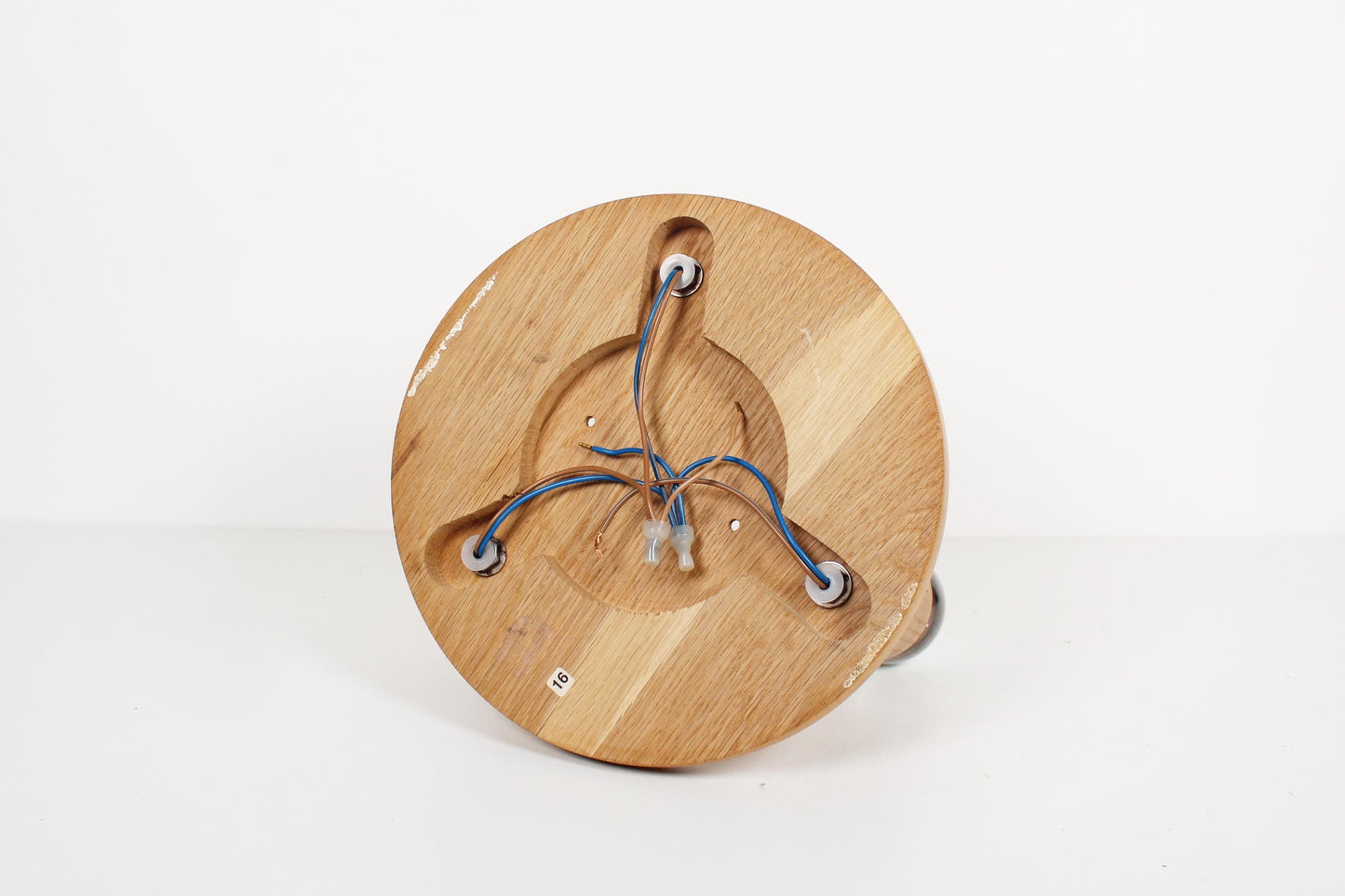 1970's old stock 'Japandi' flush mount light