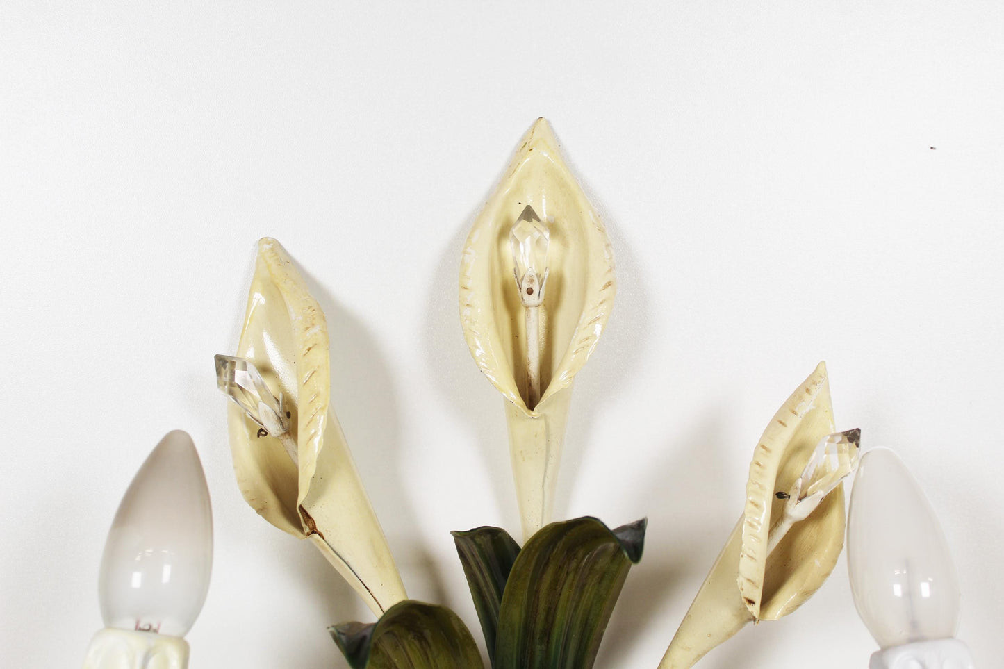 Large Italian 'Callas' wall lamp by Hans Kogl