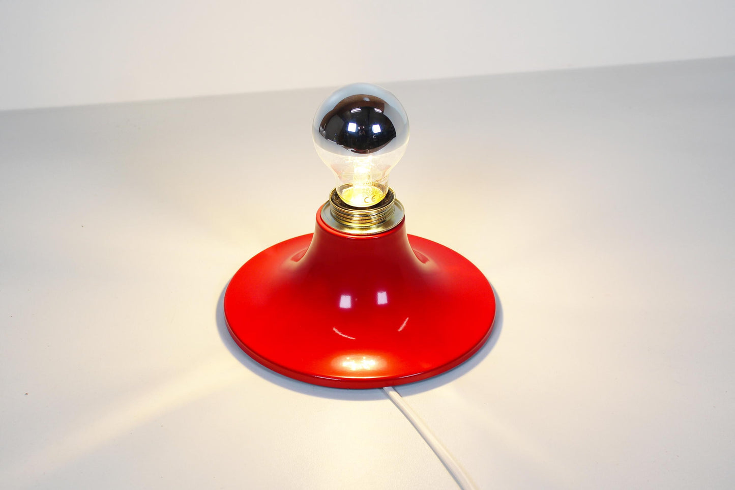 Set of Italian 1980s 'Discus' wall lamps
