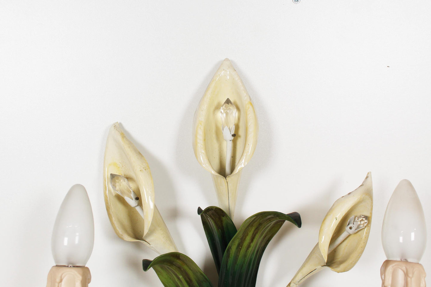 Large Italian 'Callas' wall lamp by Hans Kogl