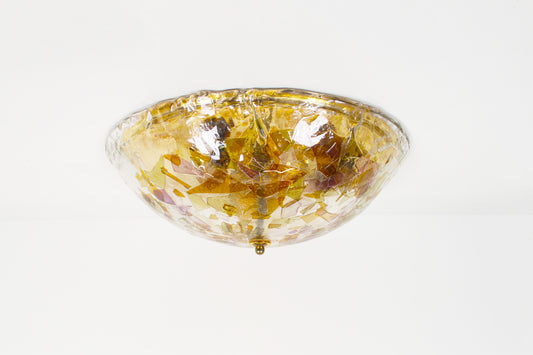 Large ceiling lamp in Murano glass by La Murrina