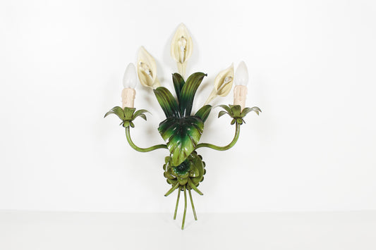 Grote Italiaanse 'Callas' wandlamp door Hans Kogl