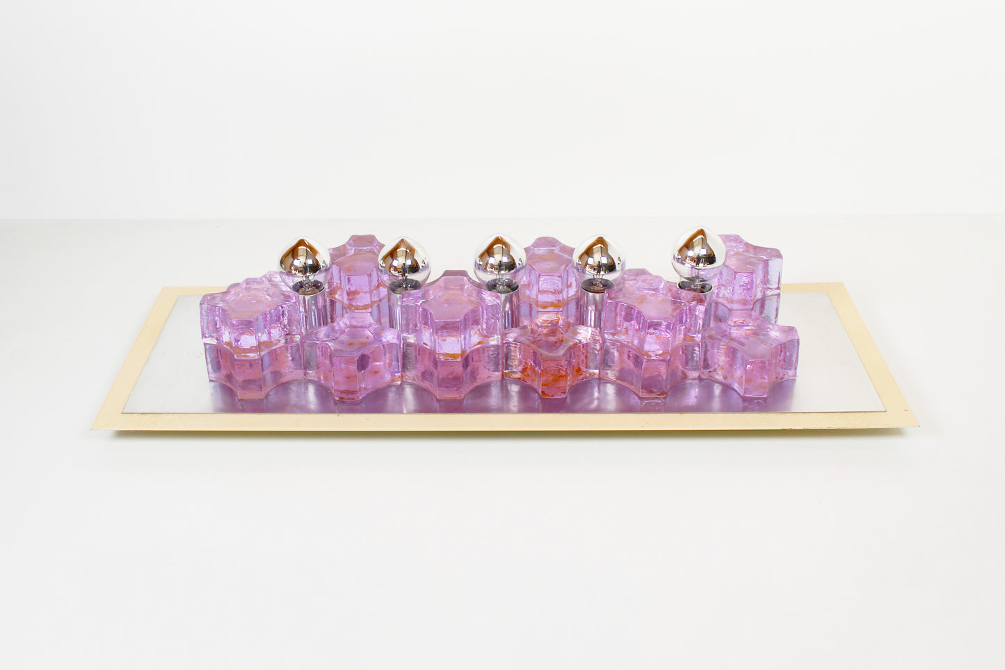 XXL 70s wall lamp by Albano Poli for Poliarte