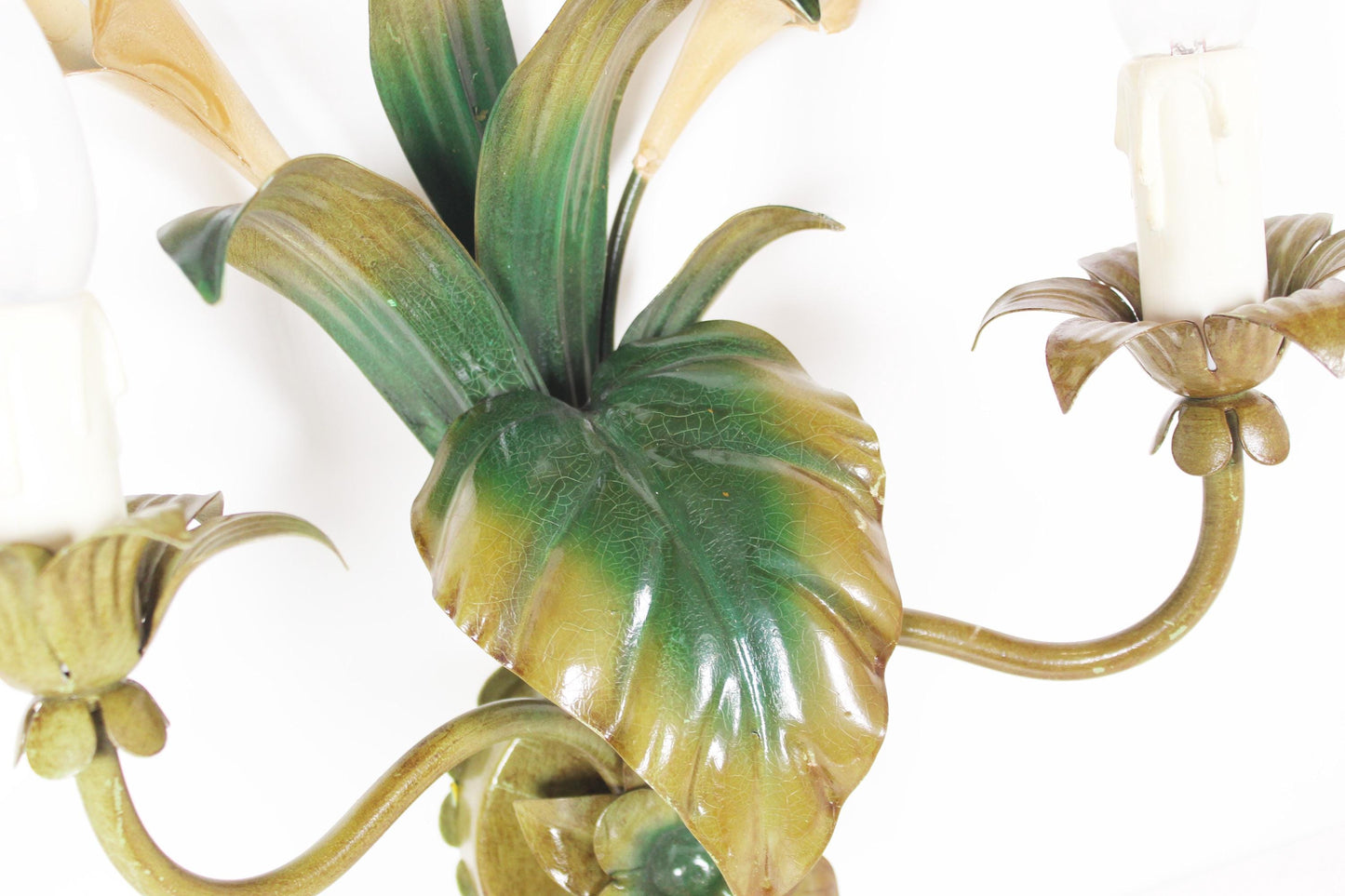 Large Italian 'Callas' wall lamp by Hans Kogl