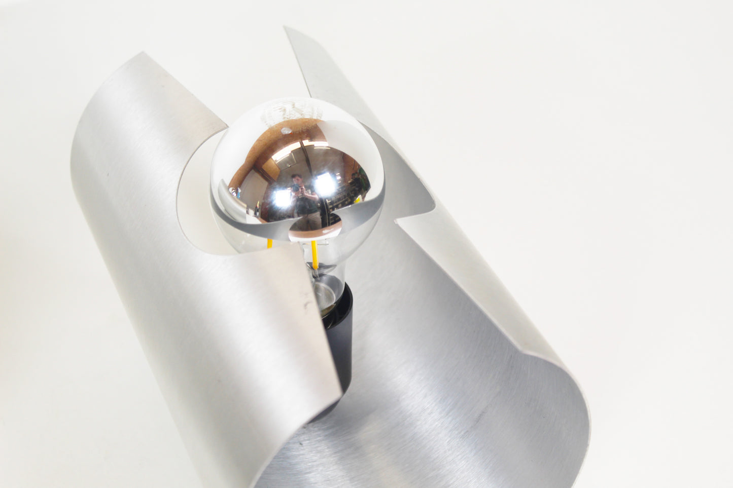 Set of 70s 'space age' wall lamps by Polam