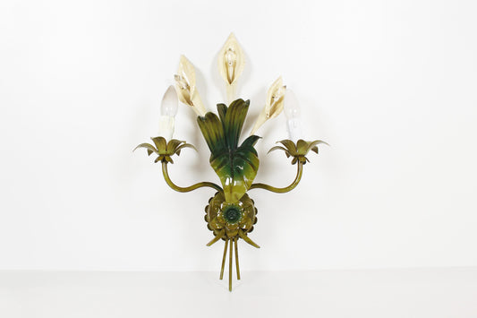 Grote Italiaanse 'Callas' wandlamp door Hans Kogl