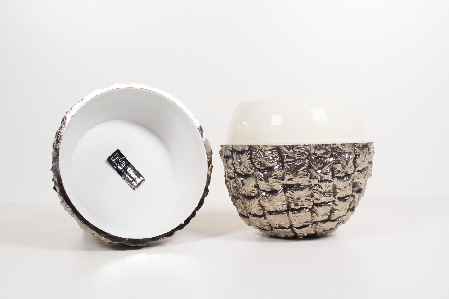 Vintage 1970's 'Pineapple' ice bucket by Freddotherm