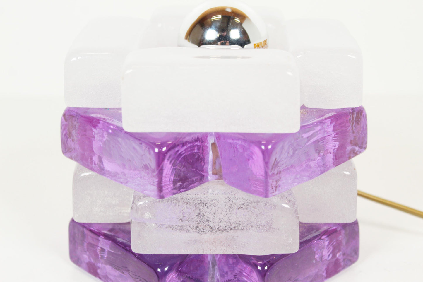 Muranoglass table light by Albano Poli for Poliarte