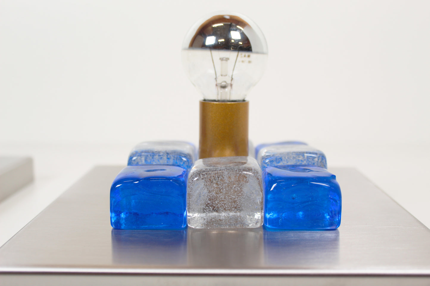 Pair of Murano glass wall lamps by Albano Poli for Poliarte