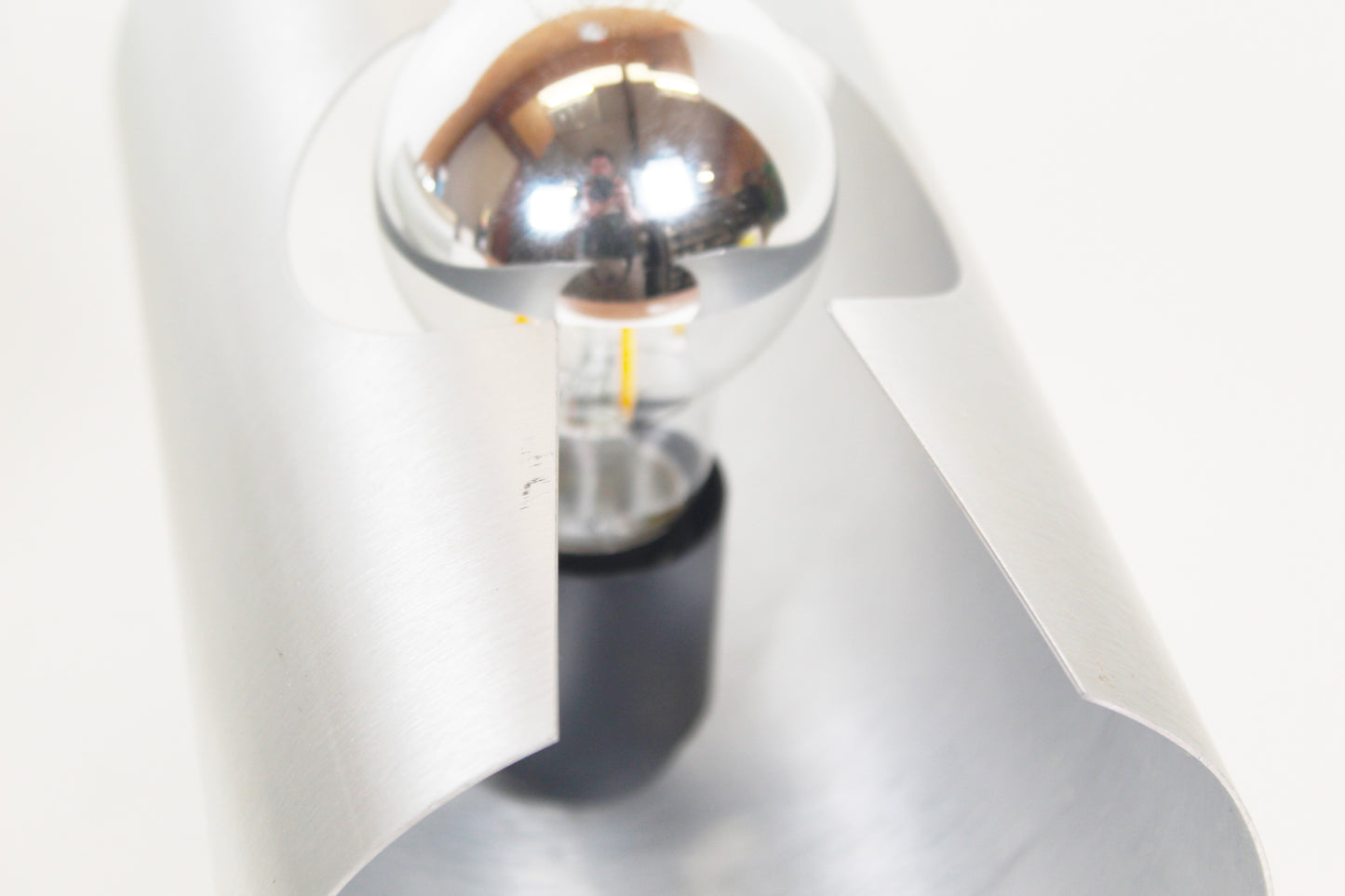 Set of 70s 'space age' wall lamps by Polam
