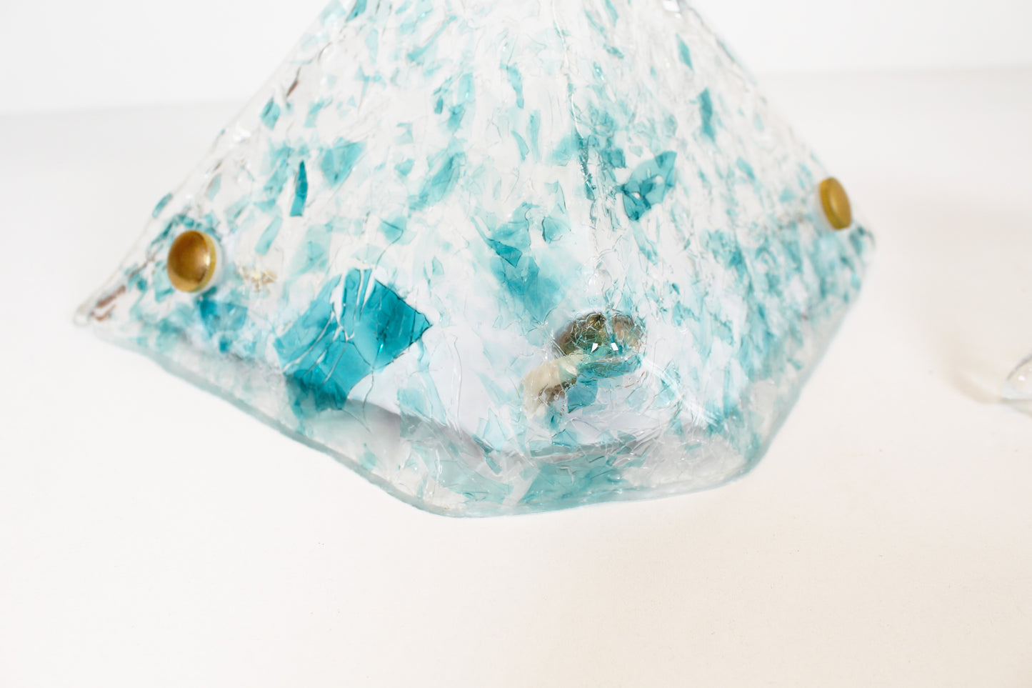 Set of Italian 1980s Murano glass wall lamps by La Murrina
