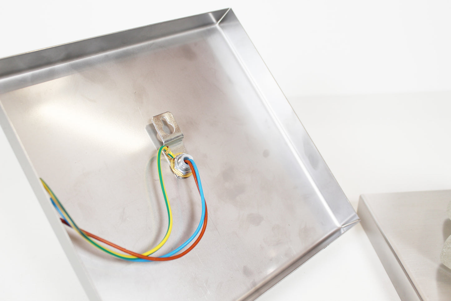 Pair of Murano glass wall lamps by Albano Poli for Poliarte