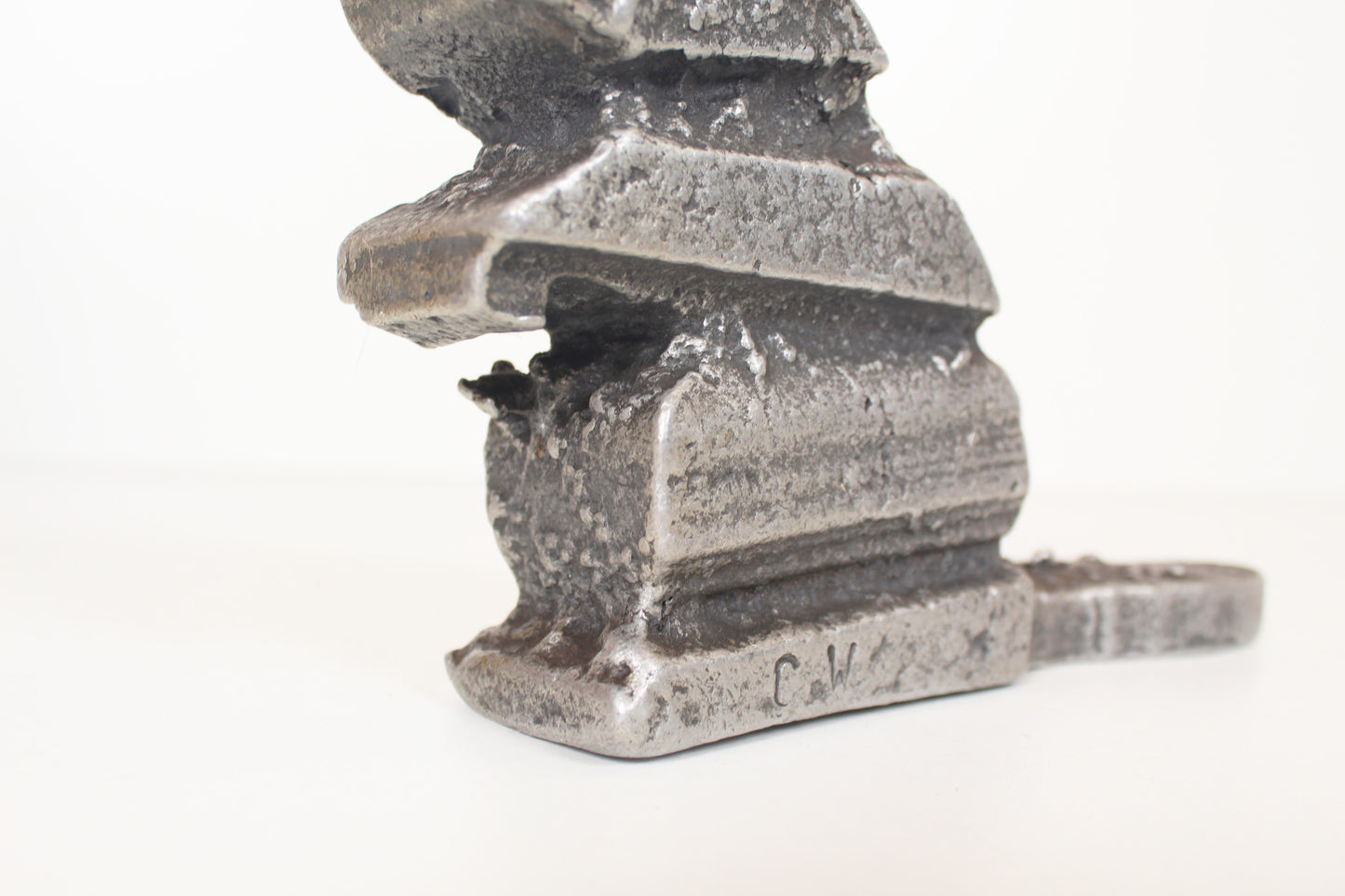 Brutalist aluminium sculpture by Willy Ceysens, Belgium, 1970s