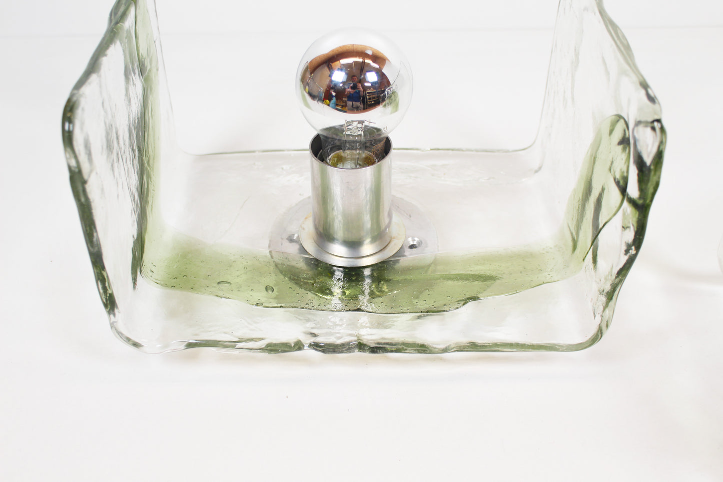 Koppel murano glas wandlampen door Kalmar, Oostenrijk jaren 70 (2 koppels beschikbaar)