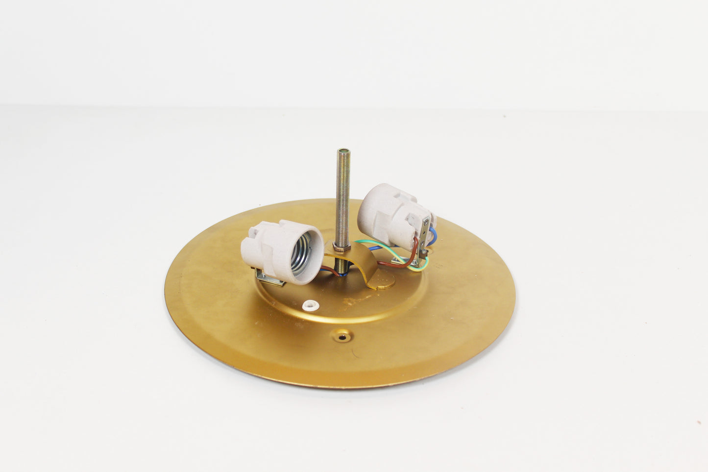 Vintage 1970's muranoglass flush mount ceiling lamp by Barovier & Toso