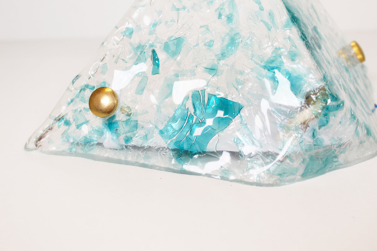 Set of Italian 1980s Murano glass wall lamps by La Murrina