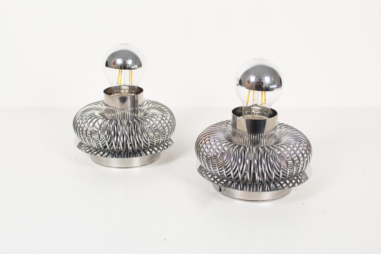 Pair of 'Spring' wall lights by Philippe Rogier for Oxar