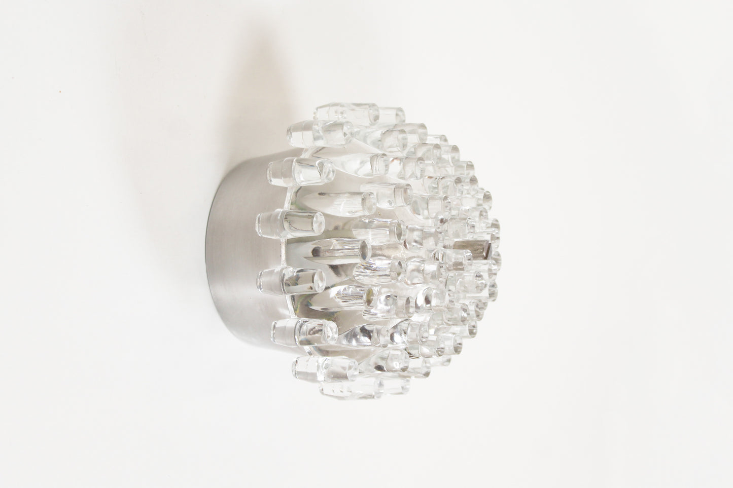French 1970s 'Sputnik' glass wall lamp (3 available)