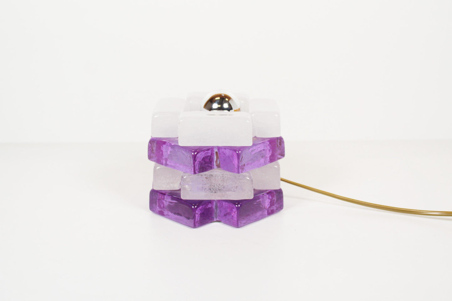 Muranoglass table light by Albano Poli for Poliarte
