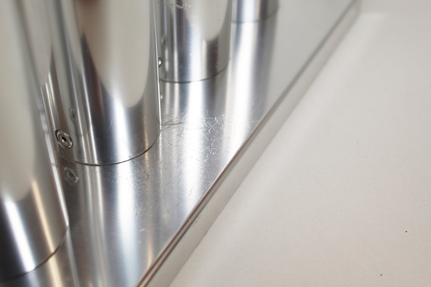 Set of polished wall lamps by Gaetano Sciolari
