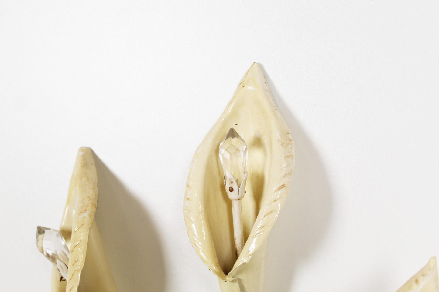 Large Italian 'Callas' wall lamp by Hans Kogl