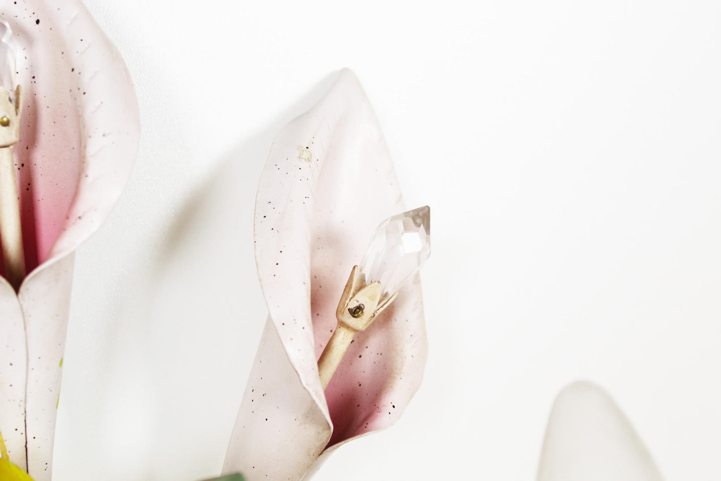 Large Italian 'Callas' wall lamp by Hans Kogl