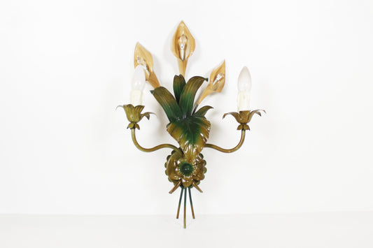Grote Italiaanse 'Callas' wandlamp door Hans Kogl