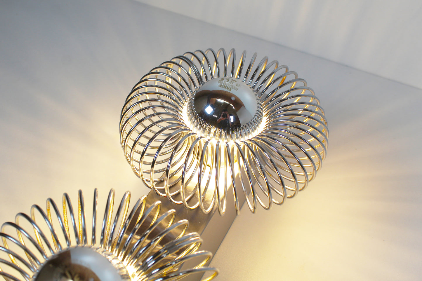 1980s 'Spring' wall lamp by Philippe Rougier for Oxar