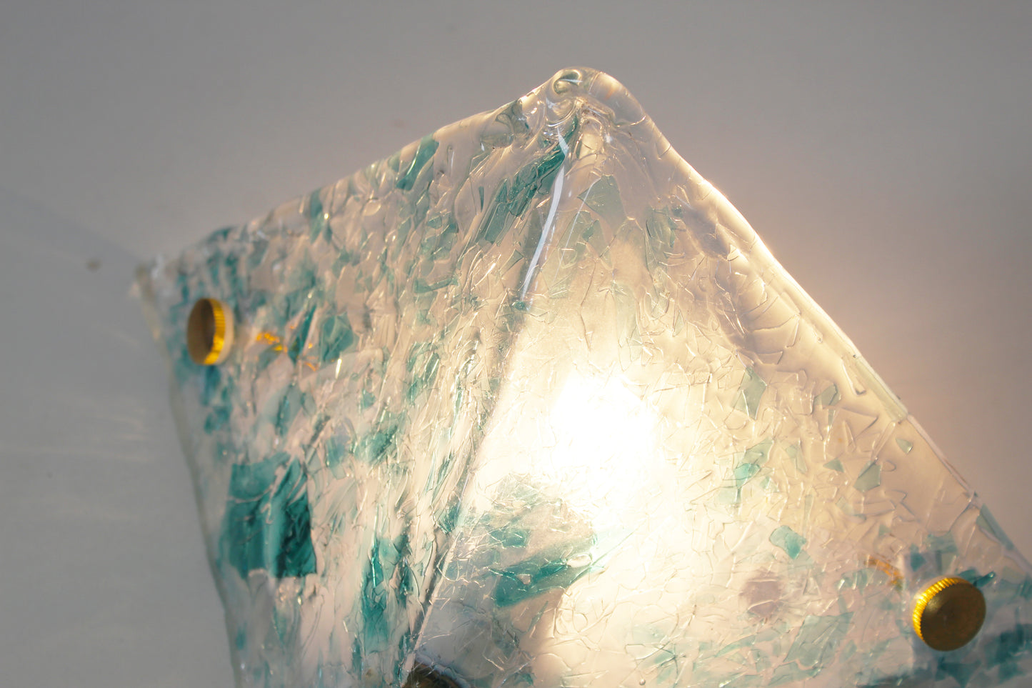 Set of Italian 1980s Murano glass wall lamps by La Murrina