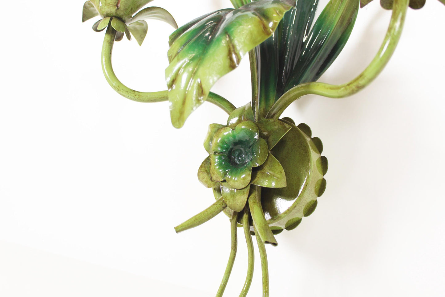 Large Italian 'Callas' wall lamp by Hans Kogl