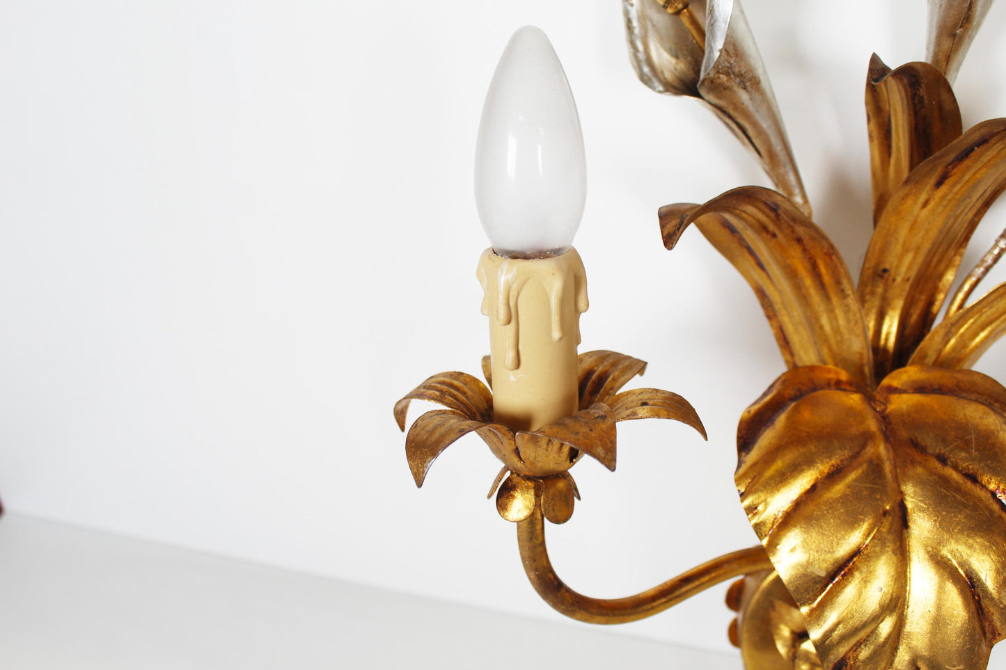 Grote Italiaanse 'Callas' wandlamp door Hans Kogl