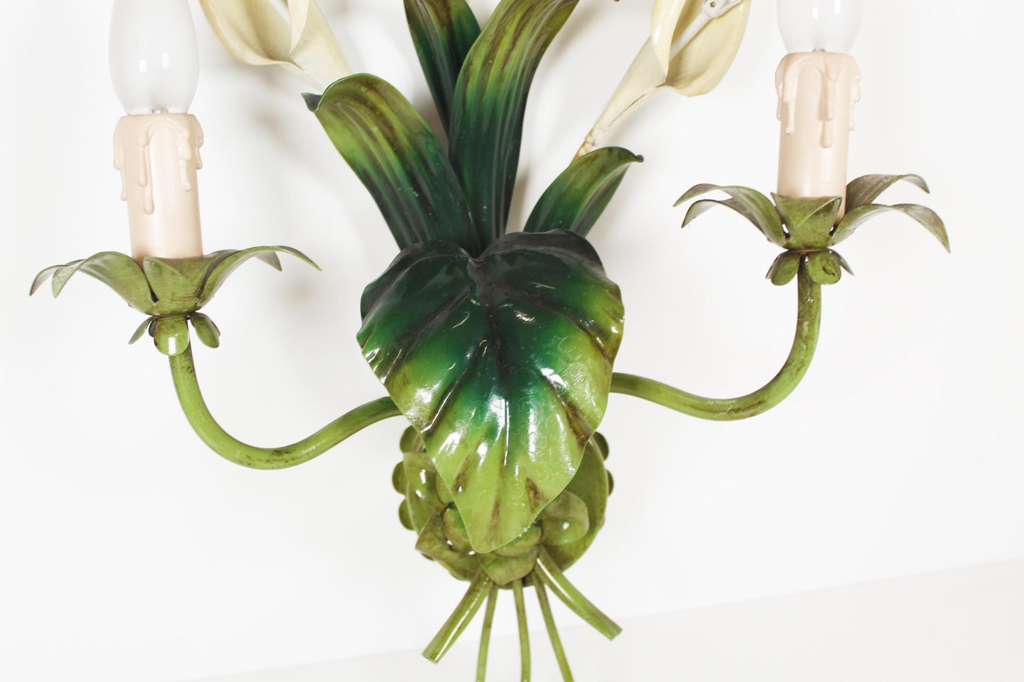 Large Italian 'Callas' wall lamp by Hans Kogl