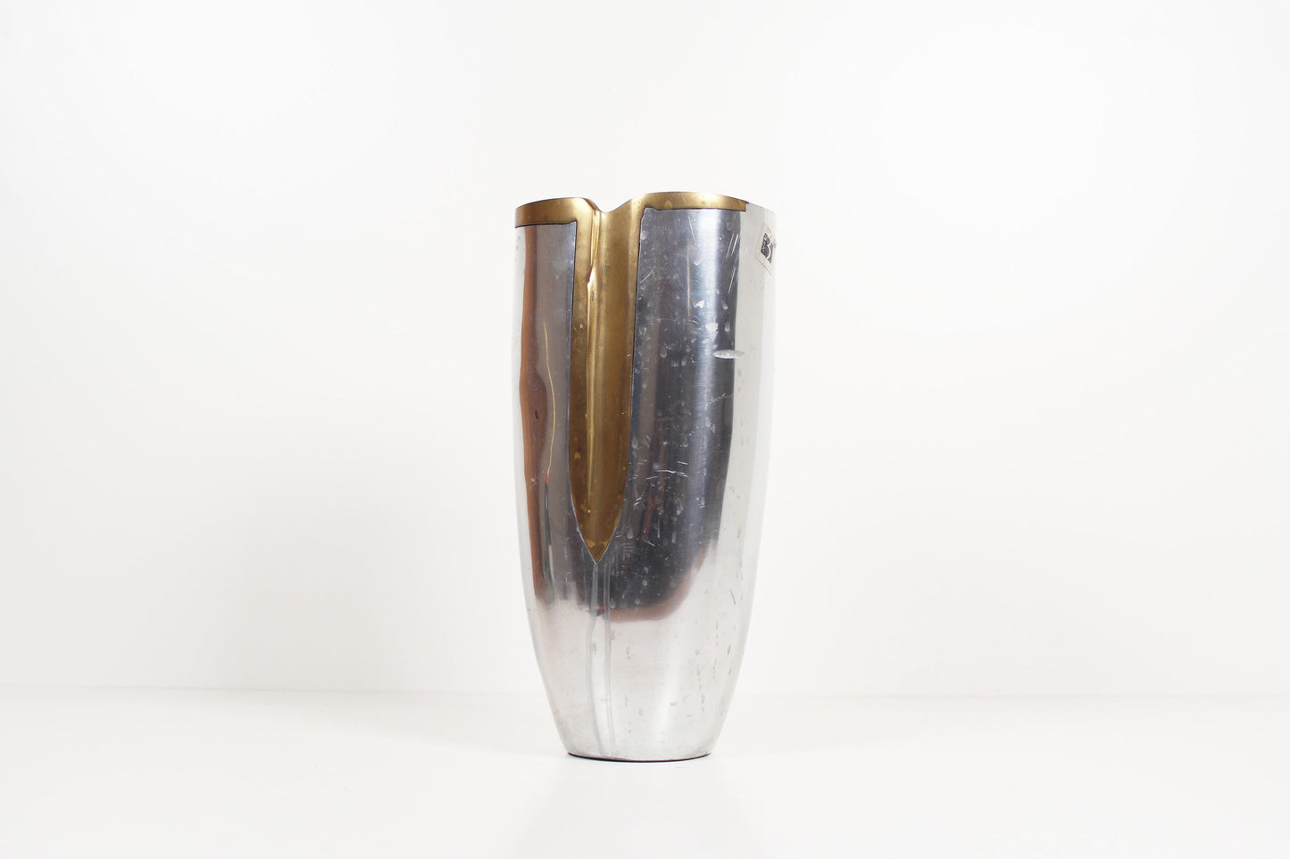 Brutalist 1970s vase by David Marshall